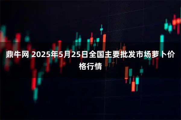 鼎牛网 2025年5月25日全国主要批发市场萝卜价格行情